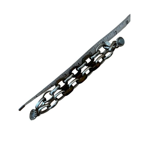 Ann Taylor Magnetic Clasp Link Bracelet - Picture 4 of 6